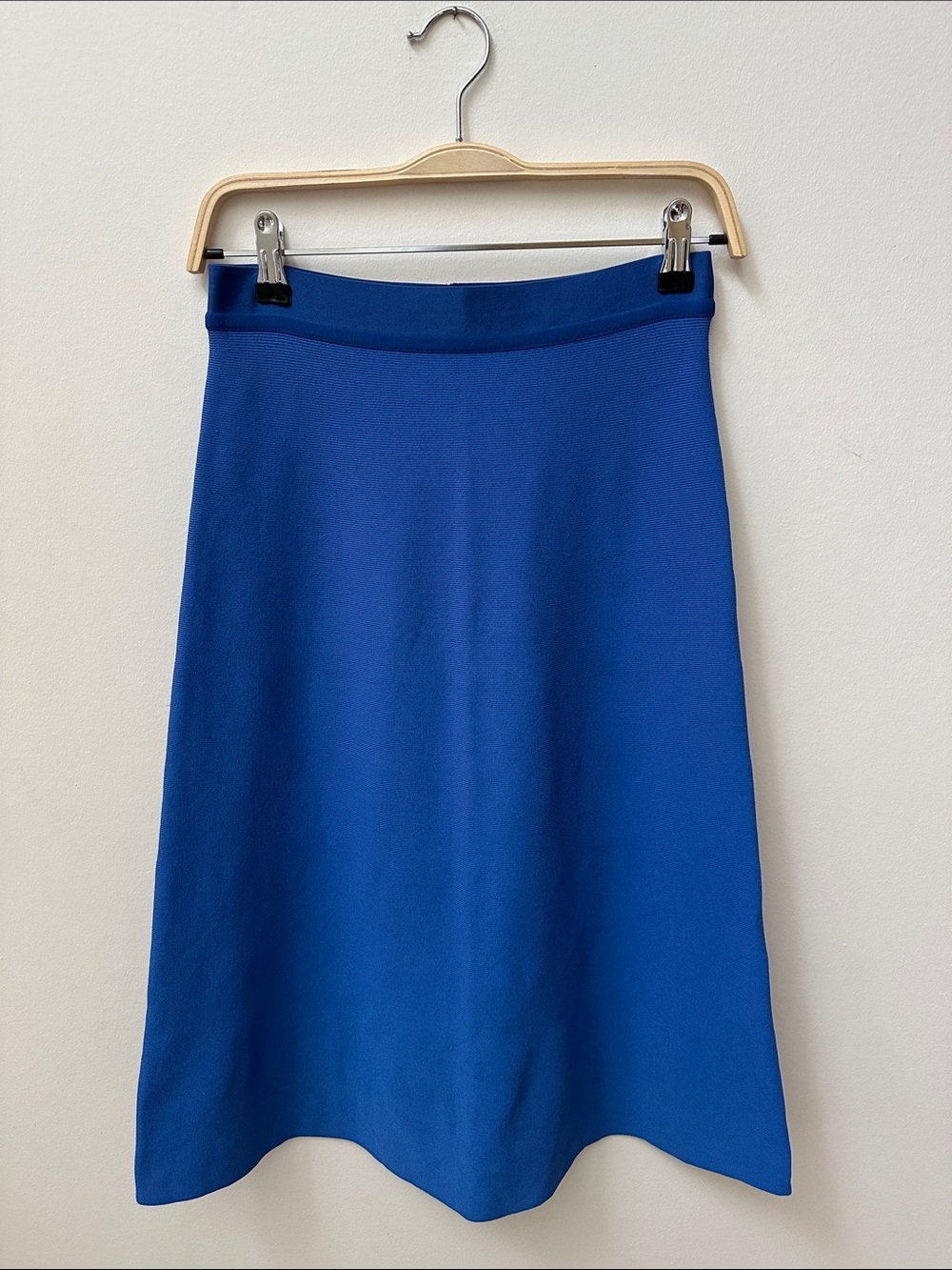 Tory Burch Cobalt A-Line Skirt